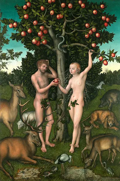 Adam and Eve 1526 Lucas Cranach